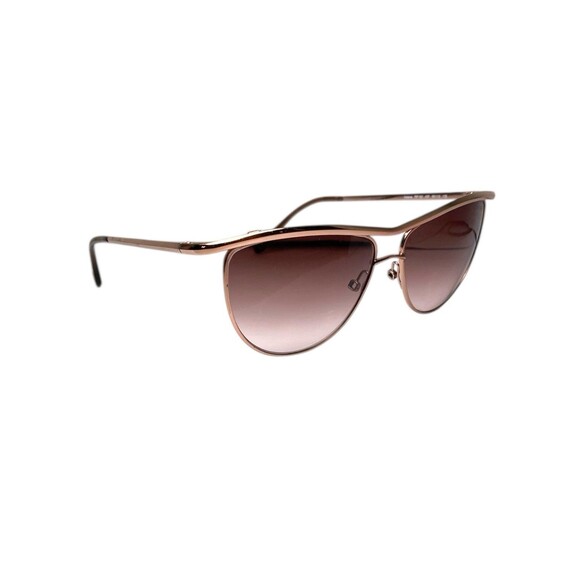 Tom Ford Helene TF182 45F Rose Gold Brown Gradient Sunglasses Italy 56-13 main image 15